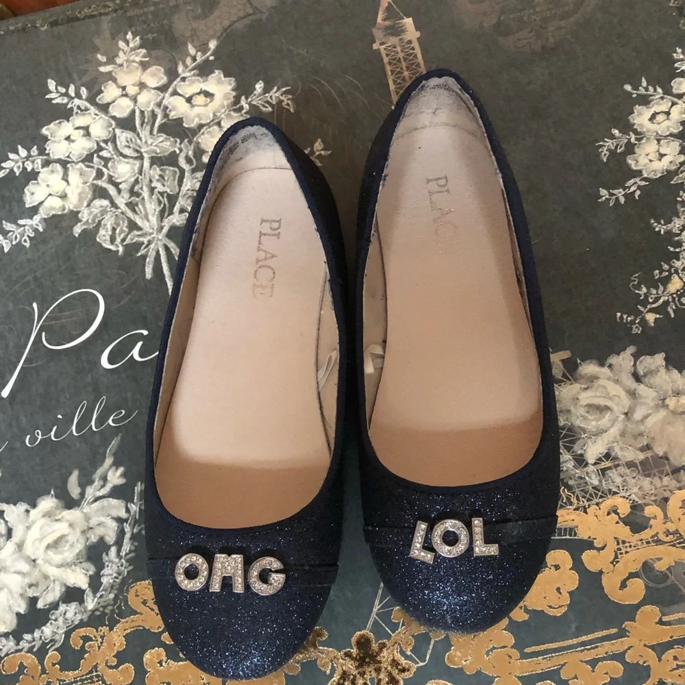 Little girl Sparkling flats